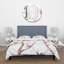 «Little Birds On The Tree Branches III» - Ensemble de housse de couette traditionnel - Microfibre de polyester-66397169
