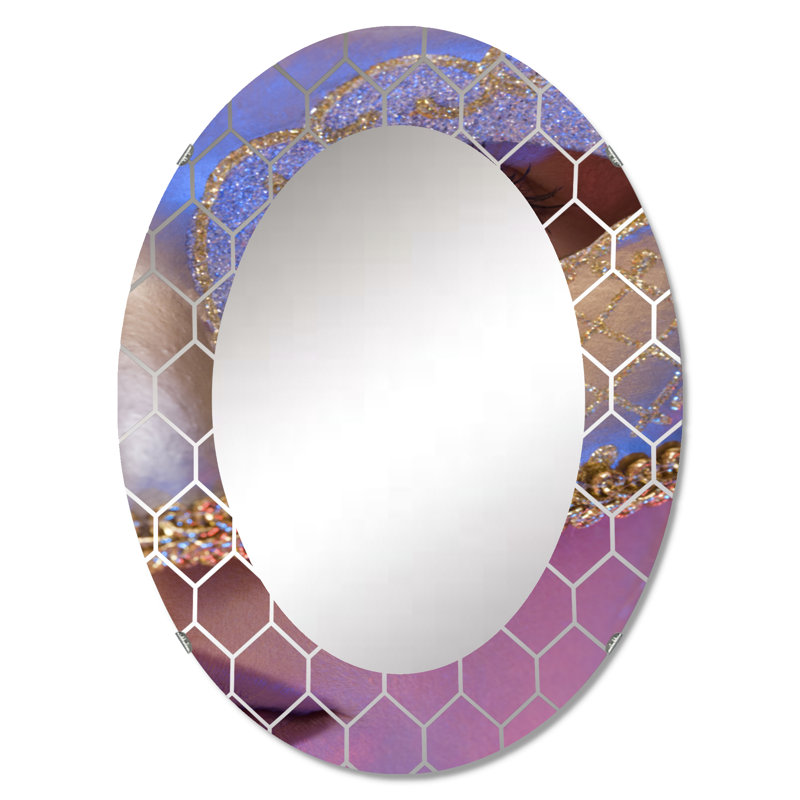 Venetian Mask - Miroir mural moderne, 30 po x 20 po