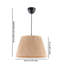 Chidalu - Light Natural LED Pendant