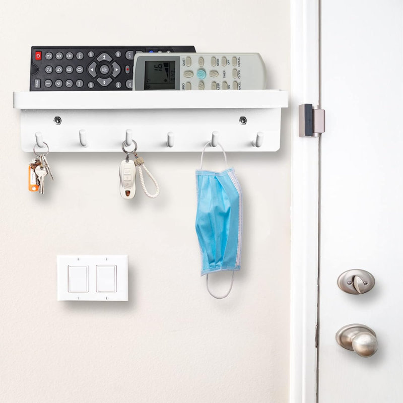 Rhuardhi Manufactured Wood Wall Organizer