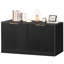 Buffet avec portes et tablettes