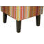 Patchwork Solid Wood Accent Stool