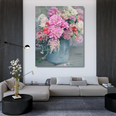 Lark Manor™ Jane, Sarah Gallery Wrapped Canvas Art Titled: Spring Floral Arrangements