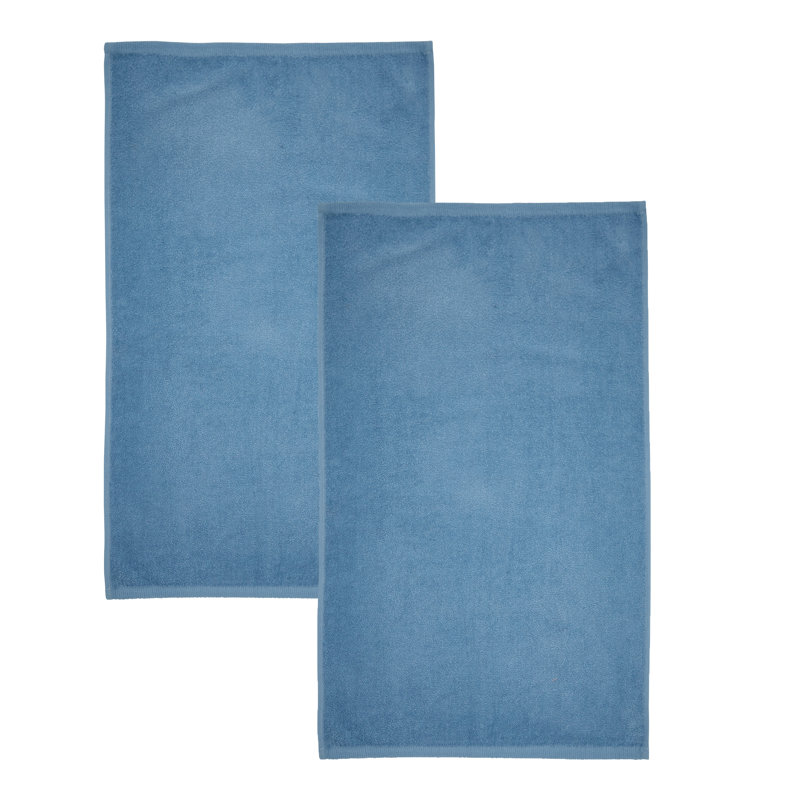 Quick Dry Cotton Bath Sheet Pair, Blue