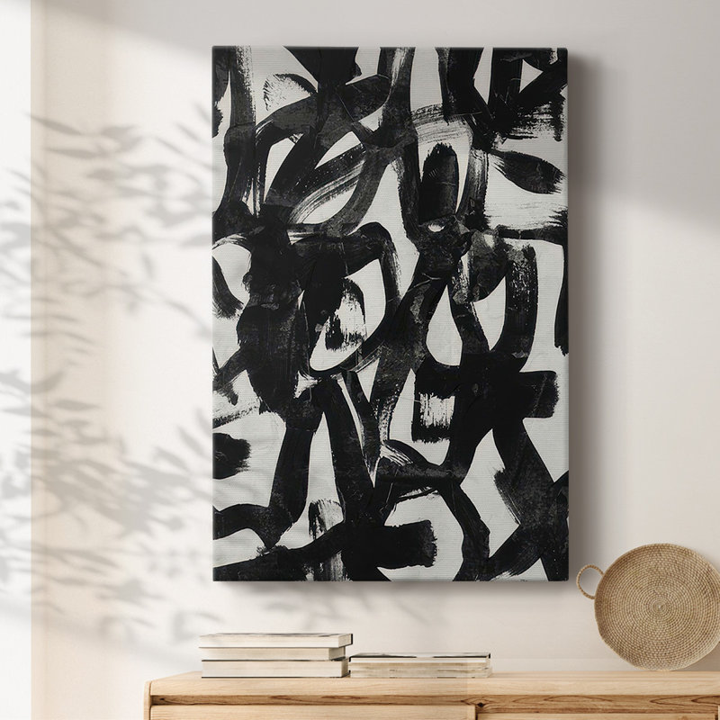 Graffiti Tangle II, reproduction d'art sur toile, H 27 po x l 18 po