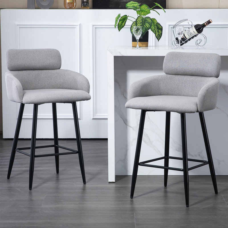 Kiralyn Upholstered Counter Stool