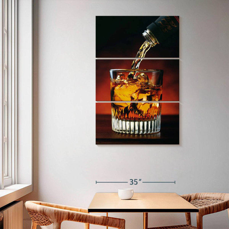 Yarlin Flowing Whisky, 65" H x 42" W