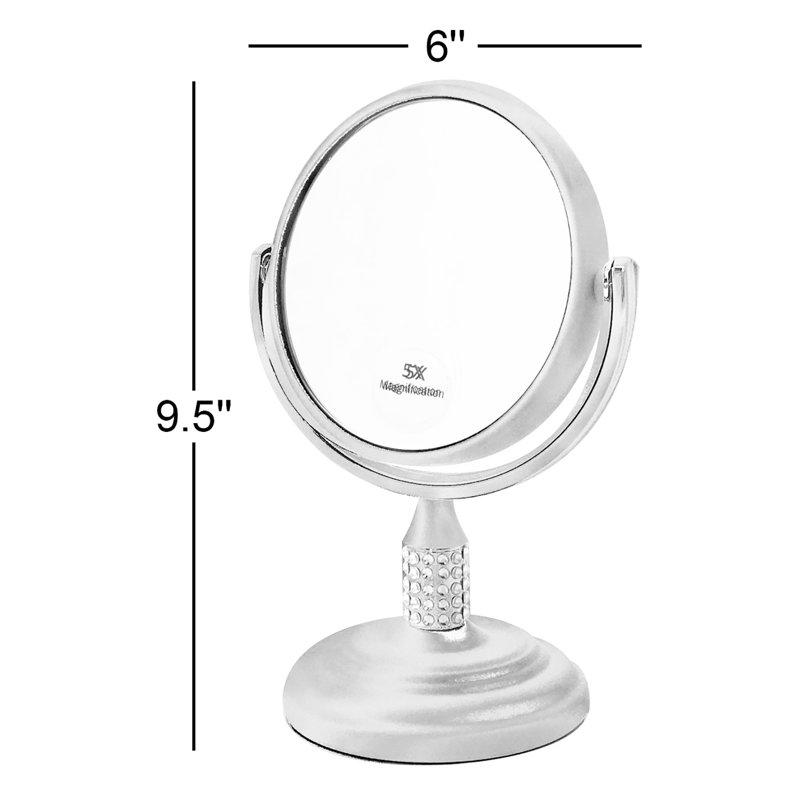 Miroir grossissant / rasant Rozella, Noir
