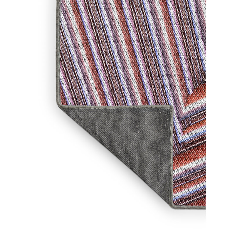 Tapis brun à motif géométrique, Rectangle 5 pi x 7 pi