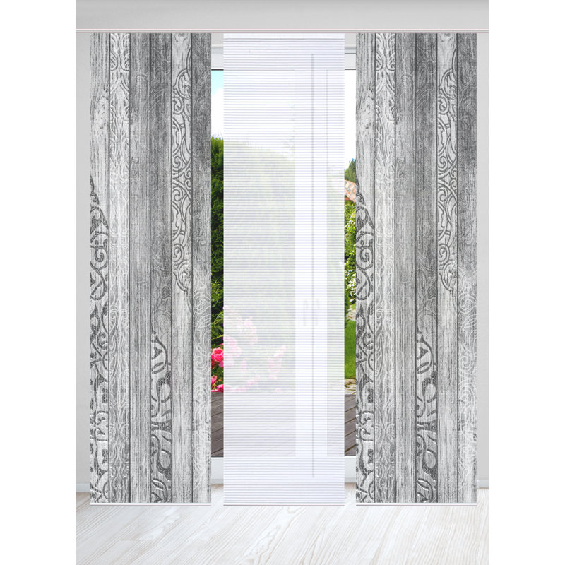 Semi Sheer Sliding Panel