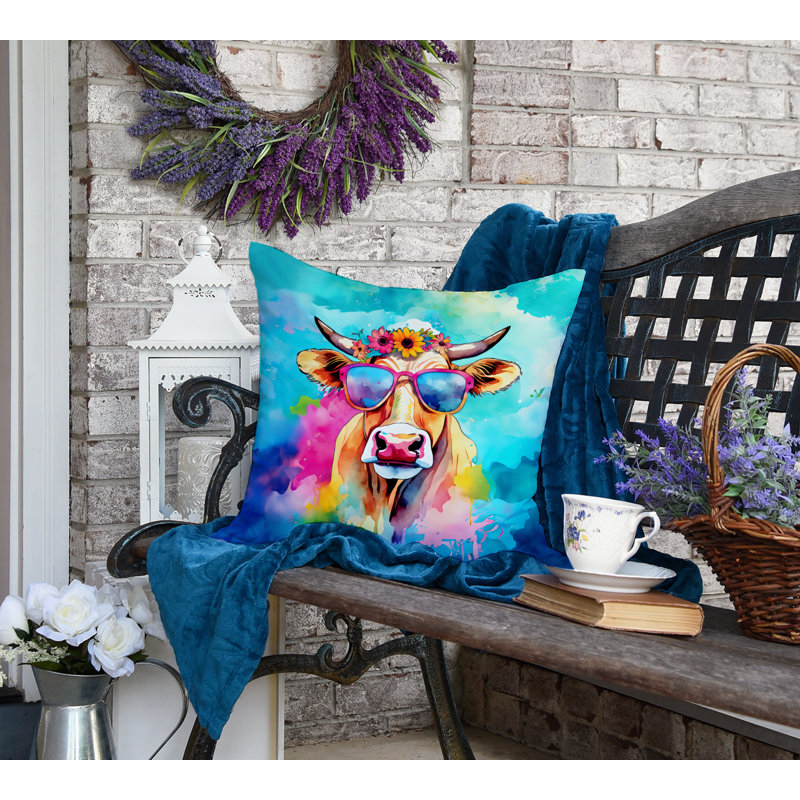 Coussin Hippie, H 18 po x l 18 po