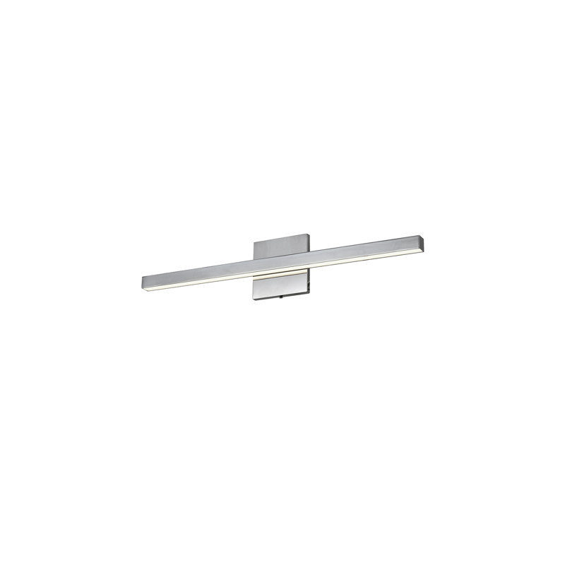 Tedder Dimmable LED Vanity Light, Polished Chrome
