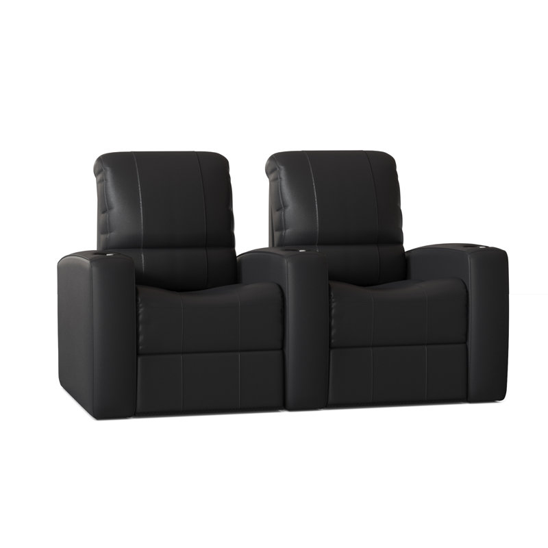 Causeuse de cinéma maison Blaze XL900 (rangée de 2), Manuel, Minuit classique