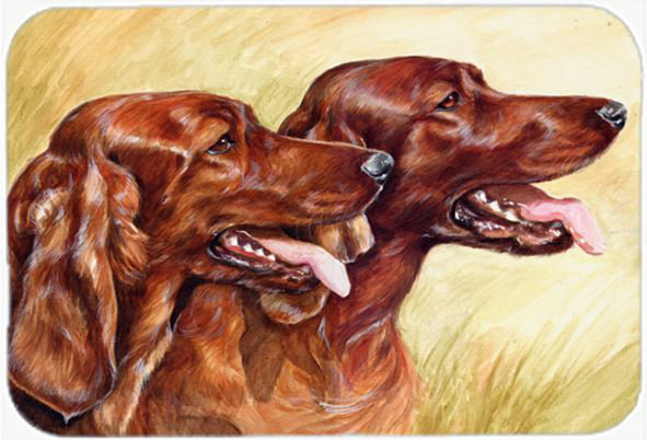 Caroline's Treasures Irish Setters Glass Cutting Board