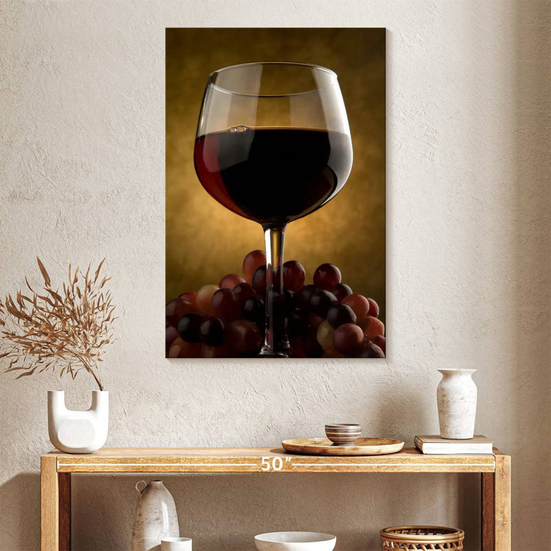 Yarlin Delicious Red Wine, 39" H x 26" W