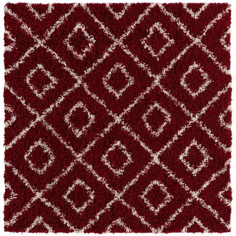 Assata Geometric Indoor Rug, Square 5'3"
