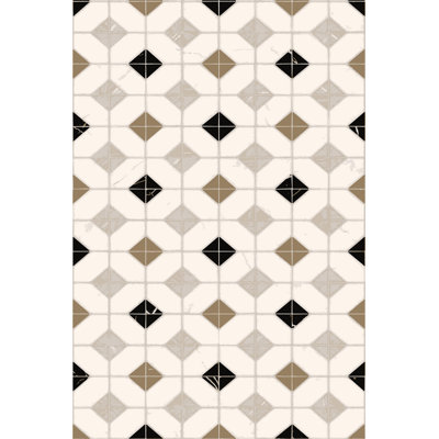 Premium Hall Carpet, 3.3 x 9.8 ft, 100% Polyester with Non-Slip PVC Dot Underside | 8 mm Pile Height, 650 gr/sq m | Machine Washable, 3D Digital Printing, Durable & Stylish for Entryways & Living Rooms