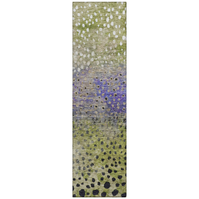 Chayil Area Rug with Non-Slip Backing