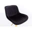 Tabouret de bar chromé à hauteur réglable avec repose-pieds chromé et base pivotante, ensemble de 2-309472904-309472905