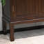 Armoire de rangement pour chaussures en bois massif 20 paires