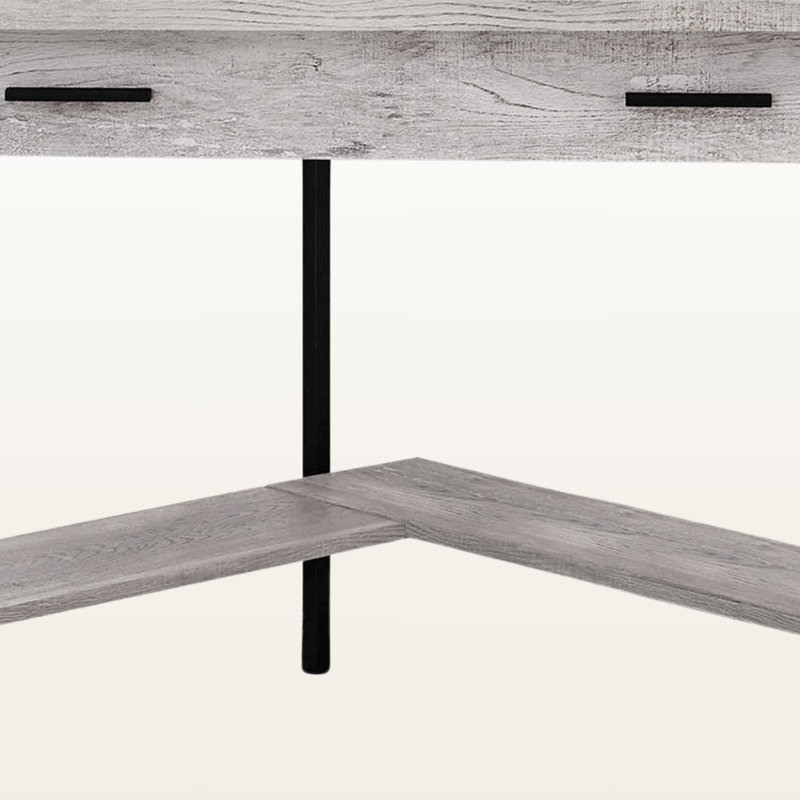 Felda Computer Desk with Storage Drawers
