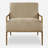 Natalyah Aged Accent Chair