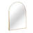 30X40 Inch Gold Metal Framed Arched Bathrrom Mirror For Wall,Living Room Mirror,Bedroom Mirror-1308676729