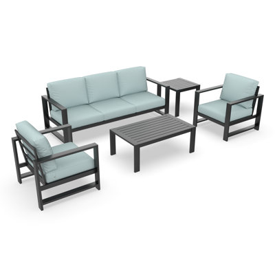 Dulcie 5-Person Sunbrella® Patio Seating Group