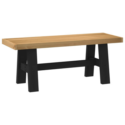 Solid Wood Bench
