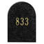 Capitol mailbox door panel - Black/Gold-2134731864-2134731869