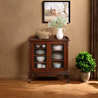 Retro living room storage cabinet
