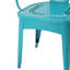 Table et chaises d'extérieur en métal Teal