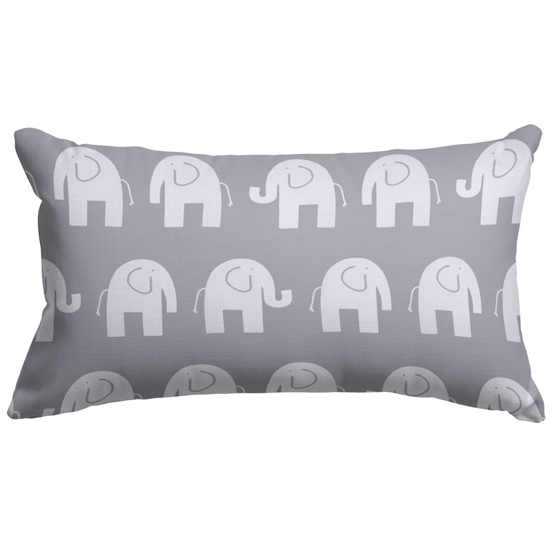 Coussin Ellie, Gris