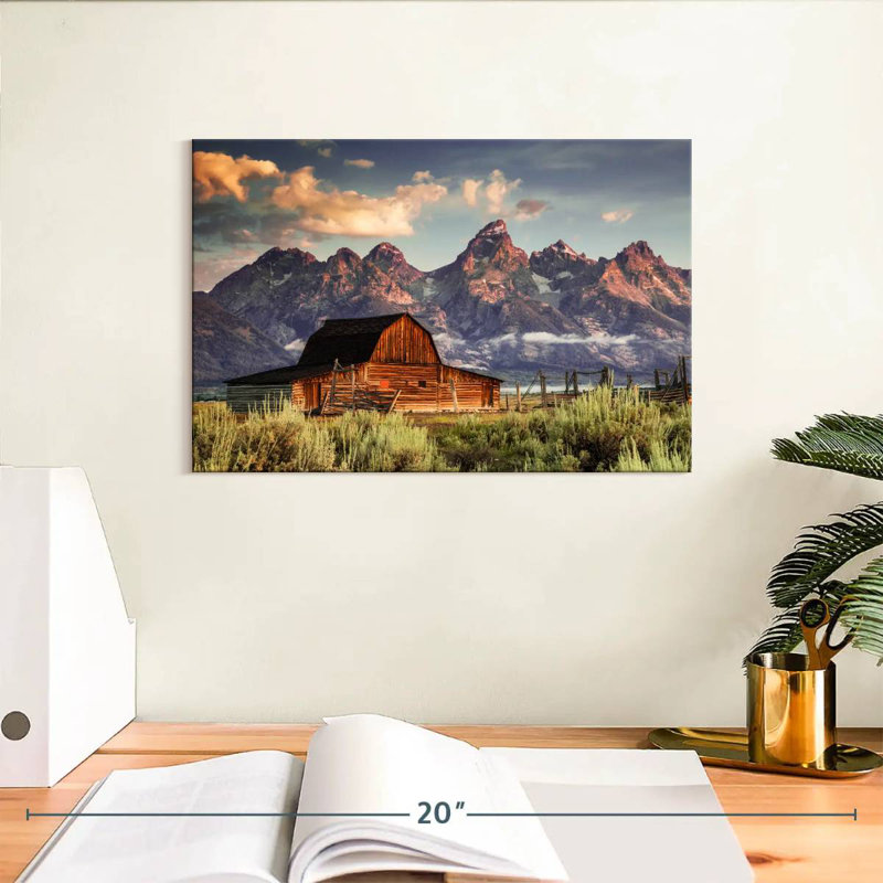 Lilie Barn At Teton, H 8 po x l 12 po