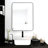 Bathroom Mirror Black Aluminum Frame