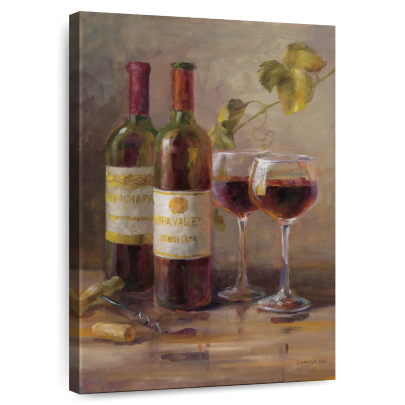Yarlin Opening The Wine, 30" H x 20" W
