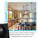 Luxrite 4" Square LED Recessed Lighting, J-Box, 15W, 5 Colour Selectable 2700K-5000K, Dimmable, Wet Rated,  Black Trim 4 Pack