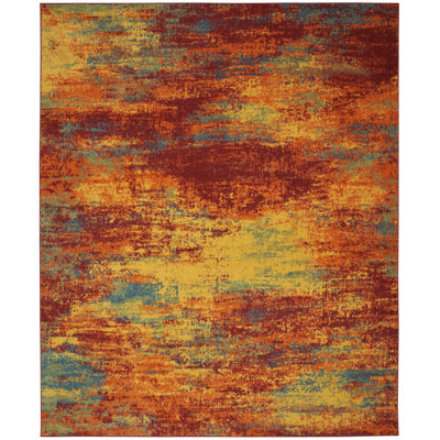 Tapis intérieur / extérieur Nourison Essentials Flame
