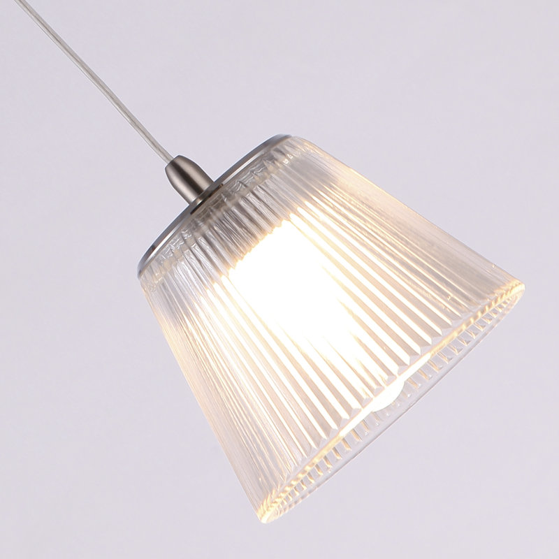 Luminaire suspendu linéaire pour îlot de cuisine 10 lumières Atkin