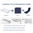 Outdoor Lounge Chair Cushion Replacement Patio Funiture Seat Cushion Chaise Lounge Cushion-Navy Blue-1477432986-1477432960