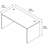 Bush Business Furniture Series C 60W x 30D Office Desk
