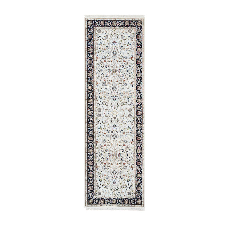 Kyala One-of-a-Kind 2'7" X 8'3" New Age Runner Area Rug in Ivory