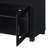 4-door Engineered Wood 79-inch TV Stand Black