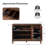 Damera Farmhouse Sideboard with Wood Legs-102507170