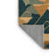 Tapis art déco brun lavable à la machine-1735094671