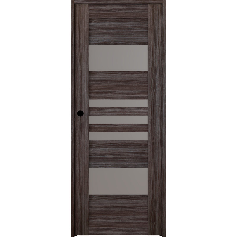 Porte standard à panneaux en bois et polypropylène, 36 po x 80 po