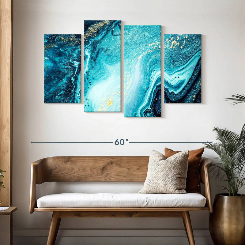 Avery Abstract Water, 32" H x 52" W