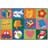 KID$ Value Tufted Green/Yellow/Red Area Rug-57100444