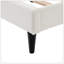 Lit tête de lit Lambswool Petal, avec lumière d'ambiance, grand, crème-710662711
