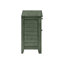 Table d'appoint 24,44 lb, placage antique, avec rangement pour accessoires de chambre à coucher et de salon Options fonctionnelles en placage